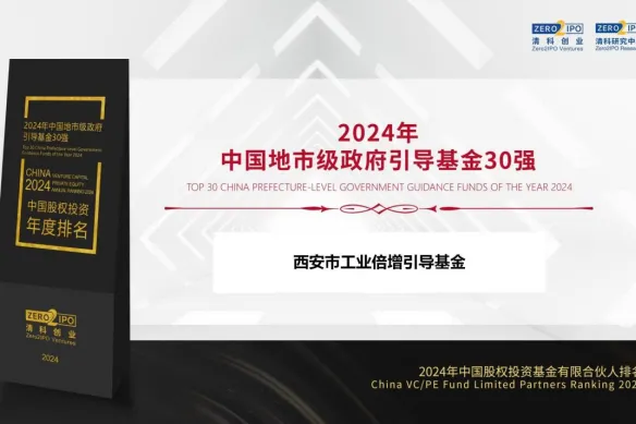 奮楫爭(zhēng)先，載譽(yù)前行② || 西安市工業(yè)倍增引導(dǎo)基金獲評(píng)“2024年中國(guó)地市級(jí)政府引導(dǎo)基金30強(qiáng)”