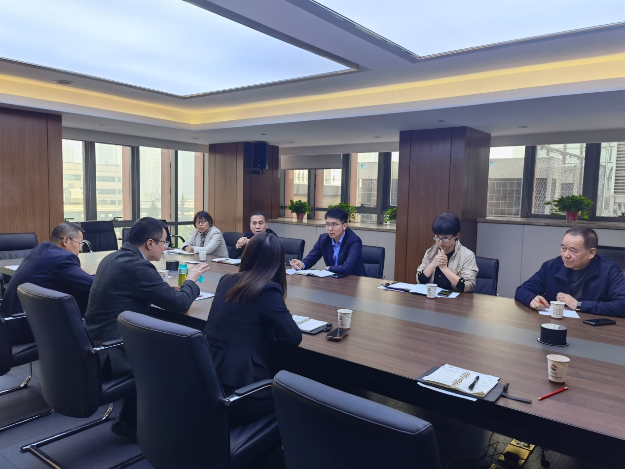 固定收益部與長(zhǎng)安信托政信事業(yè)部、西安未央城市建設(shè)集團(tuán)有限公司進(jìn)行業(yè)務(wù)座談                                                                                         