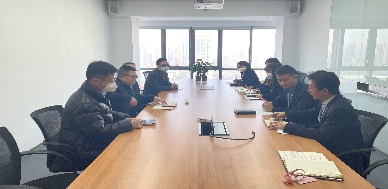 長安財通與陜西金融資產(chǎn)管理股份有限公司、融創(chuàng)西北公司座談交流